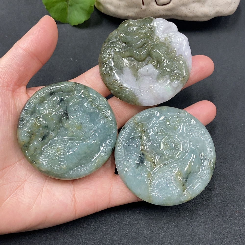 F13489404 Jadeite Pendant Sell as a Lot