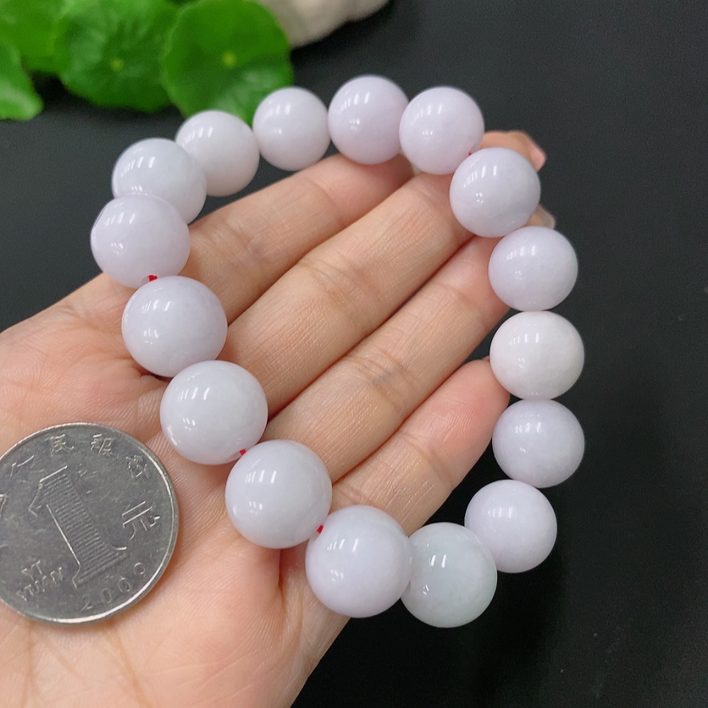 F27091185 Jadeite Bracelet Approx.13.2mm Total Weight Approx.63.47g