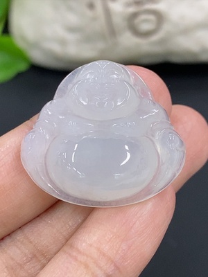 F42952802 翡翠佛公挂件 货品总重约8.26g