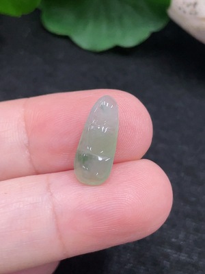 F33826843 Jadeite Inlaid Piece Total Weight Approx. 0.56g