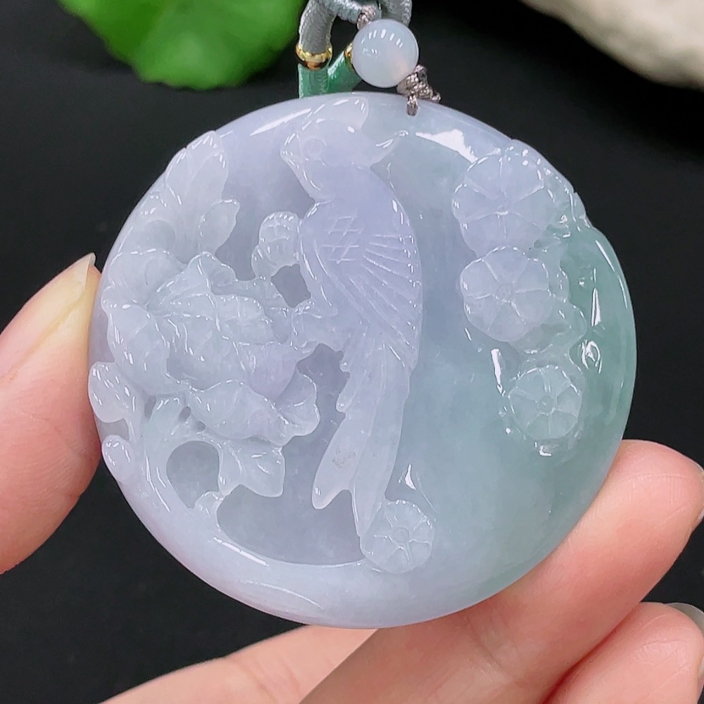 F22528839 Jadeite Heroic and Resourceful Pendant, Total Weight 41.823g