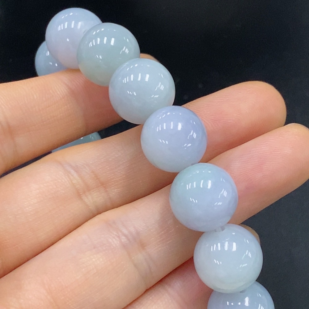 F27089650 JadeiteBead Bracelet Total Weight Approx. 55.05g Size About 12.5mm