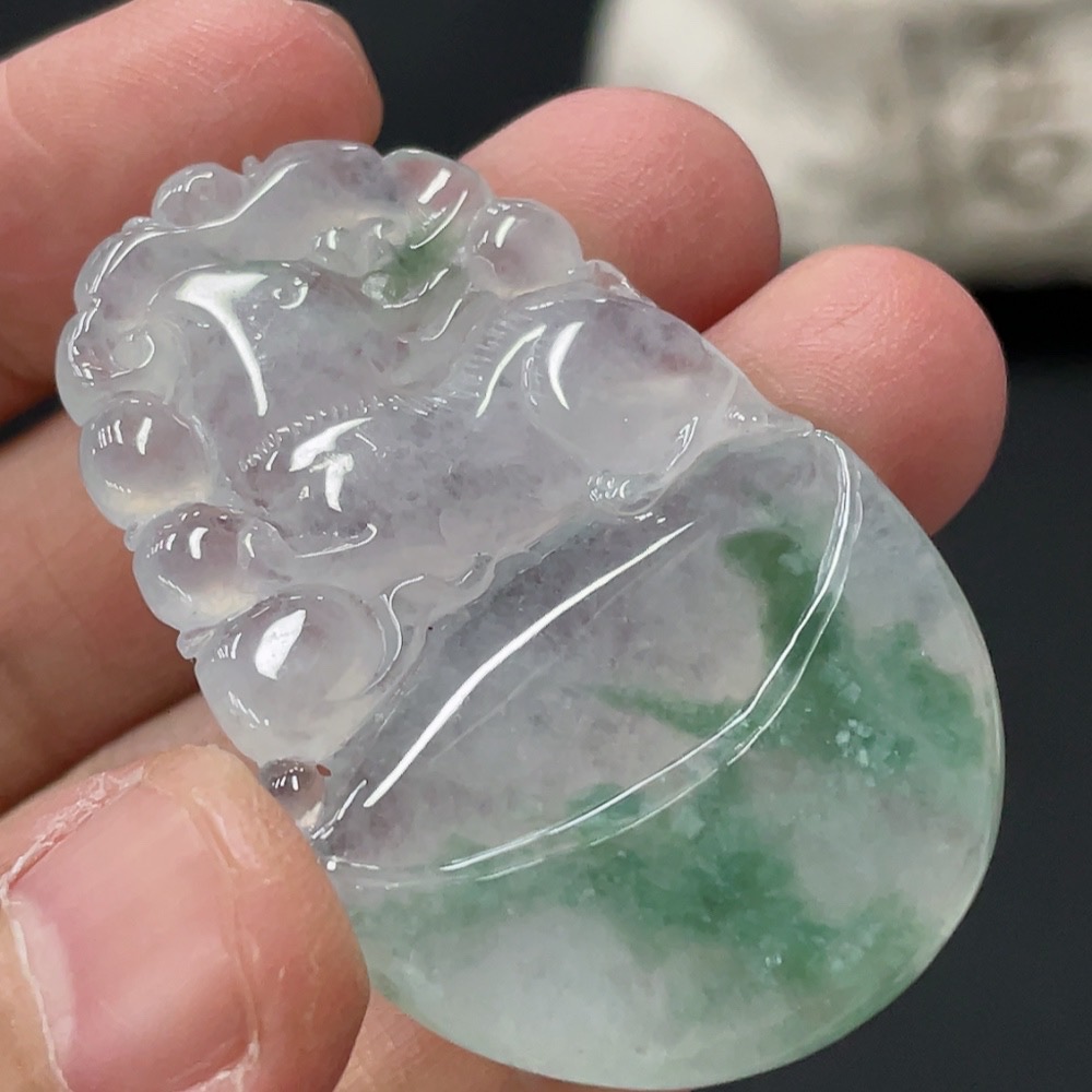 F28284253 Jadeite Pendant Total Weight Approx.14.6g