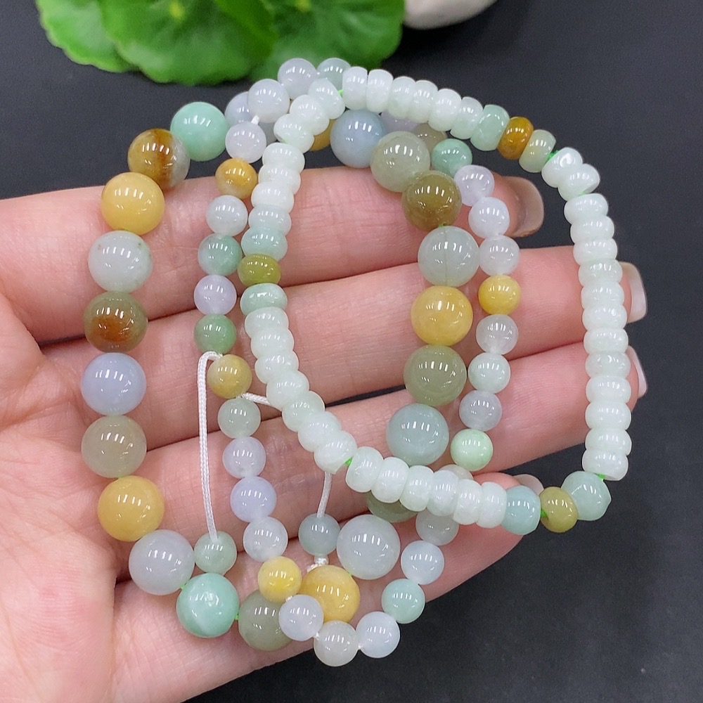 F26017500 Jadeite Bracelet, Color Origin Undetermined
