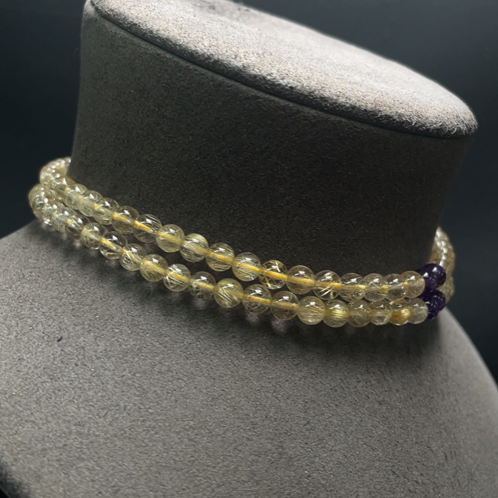 C32762765 Crystal Bead Chain Total Weight Approx. 42.86g Size About 6.2mm