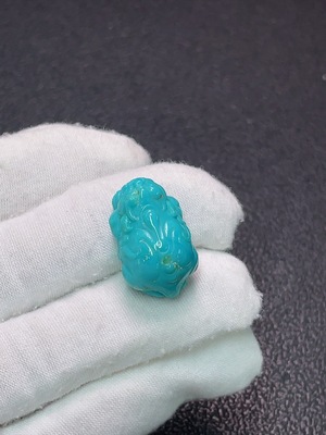 C34989654 Turquoise Jewelry, Color Origin Undetermined, Total Weight Approximately 4.77g