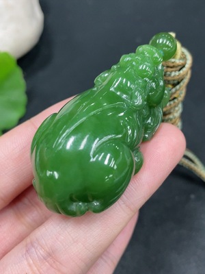 H31662783 Hetian Jade Pendant Pixiu
