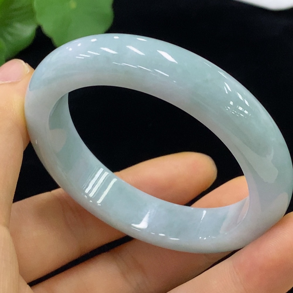 F34975412 Jadeite Round Bracelet Size 50 Total Weight Approx. 49.12g