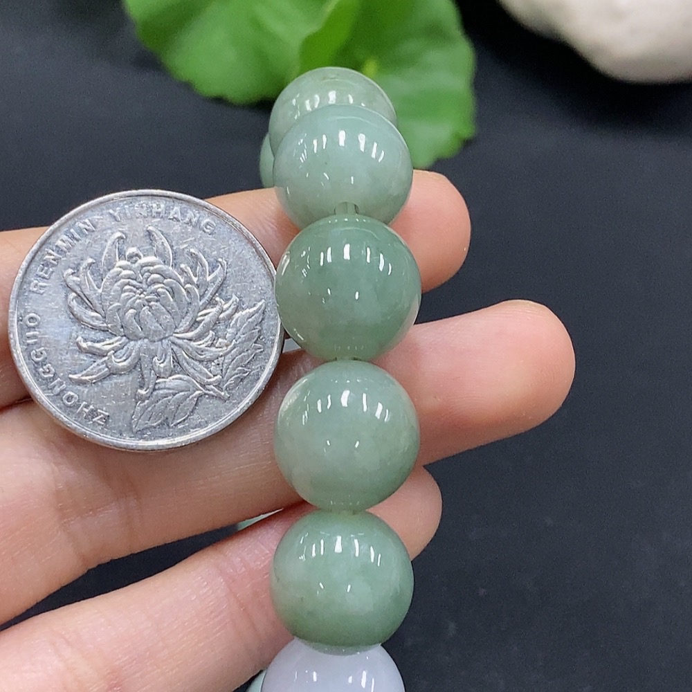 F30550242 Jadeite Bracelet Approx.12.9mm Total Weight Approx.62.47g
