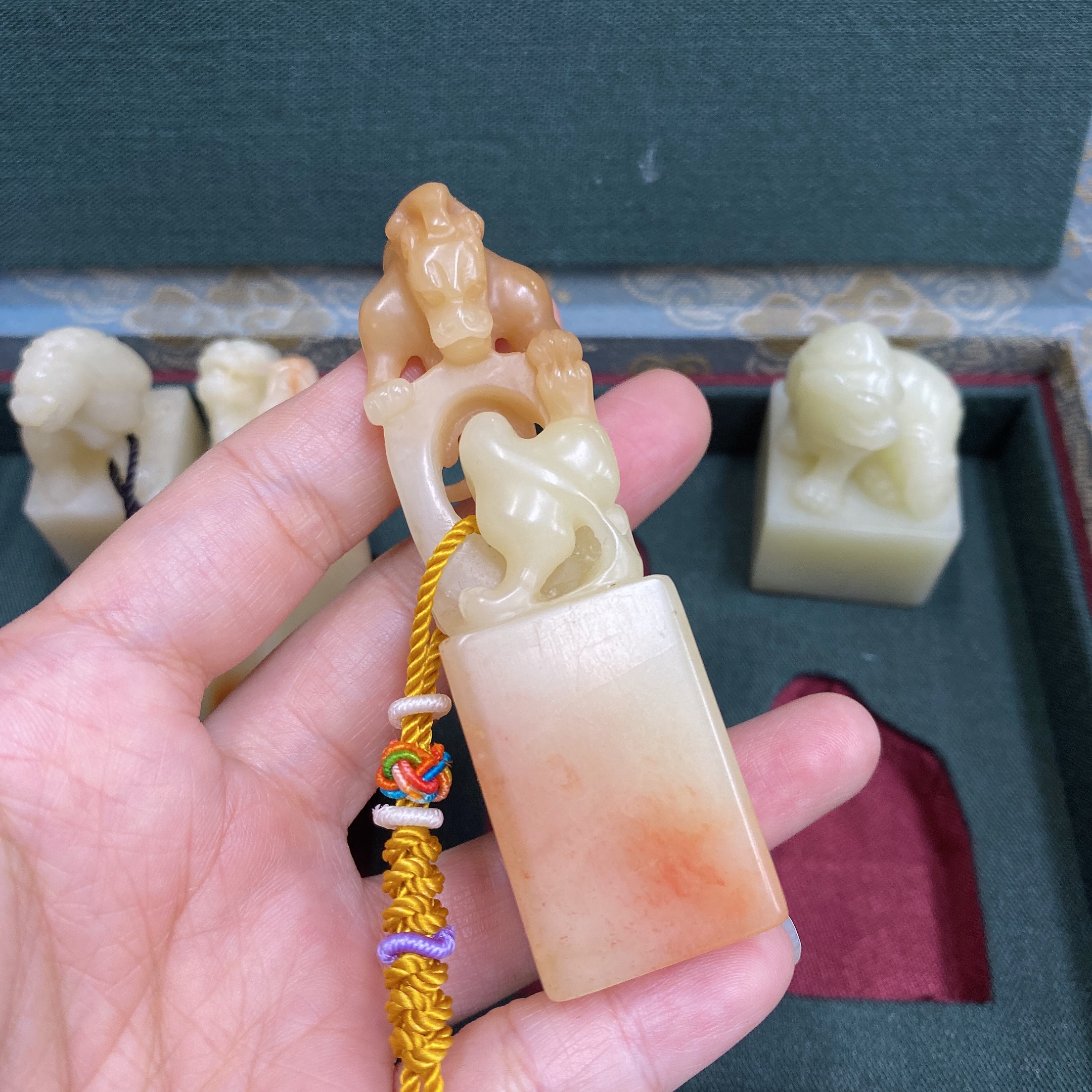 H33859726 Shoushan Stone Auspicious Beast Seal