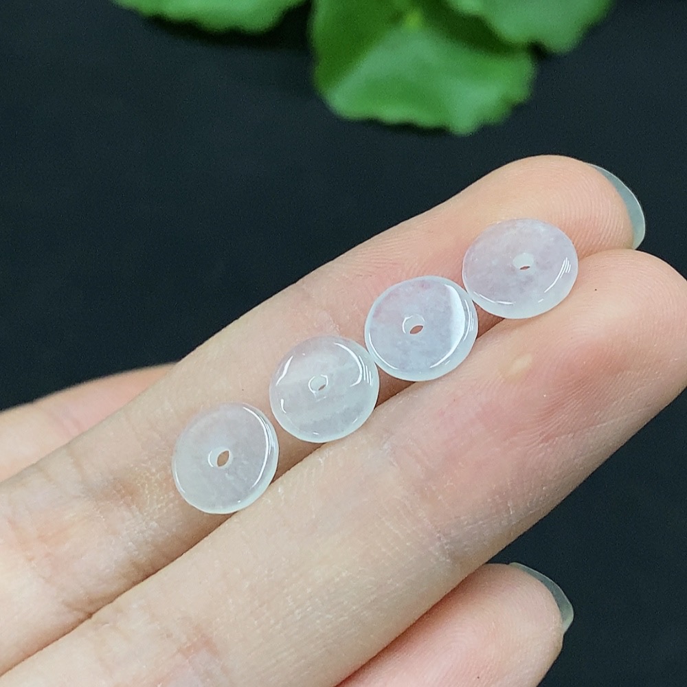 F29409216 Jadeite Inlaid Pieces Sell as a Lot