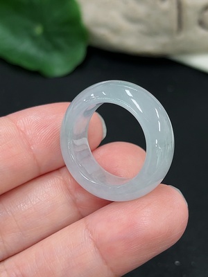 F42958194 翡翠戒圈 16圈口  货品总重约6.7克