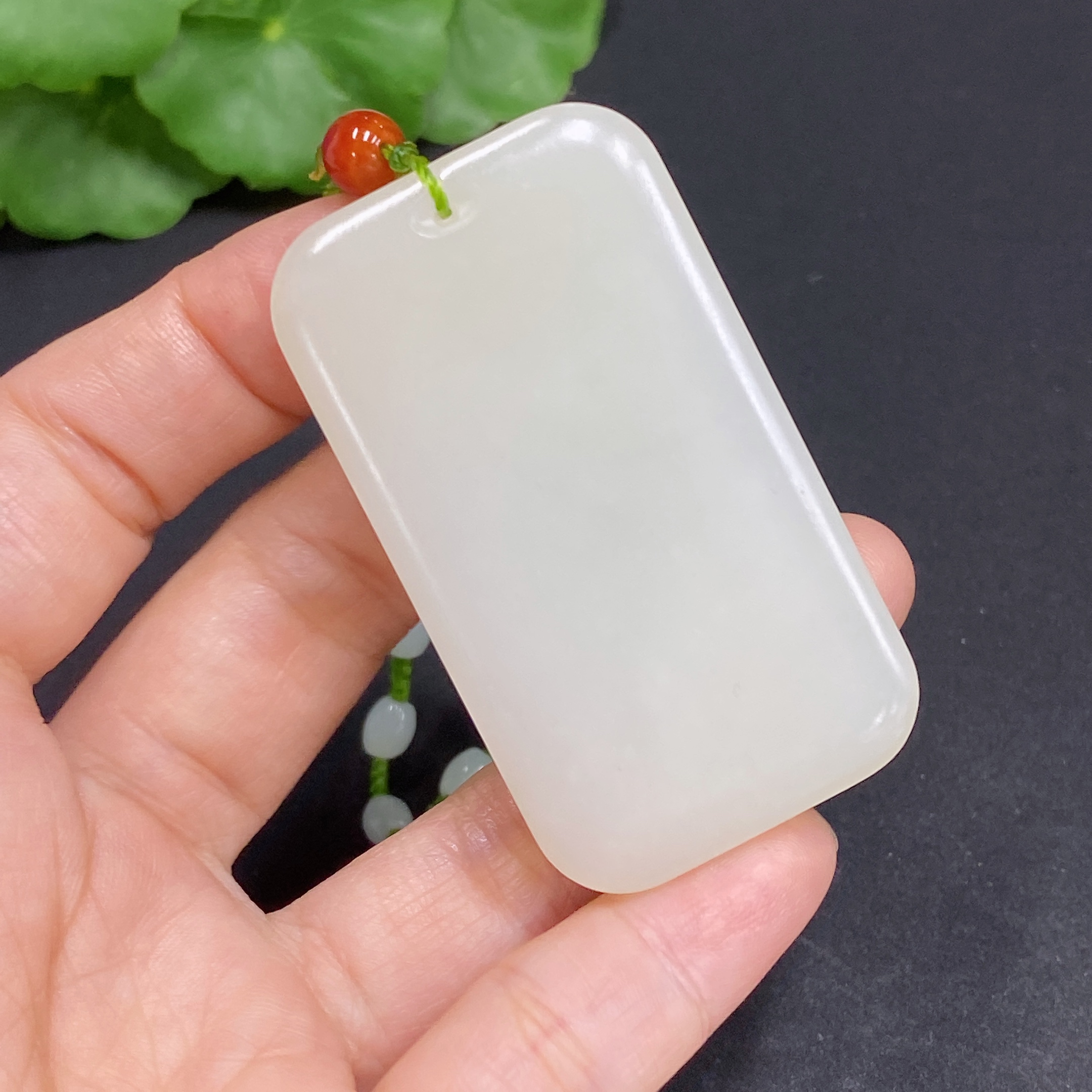 H33939921 Hetian Jade Pendant Plain Pendant