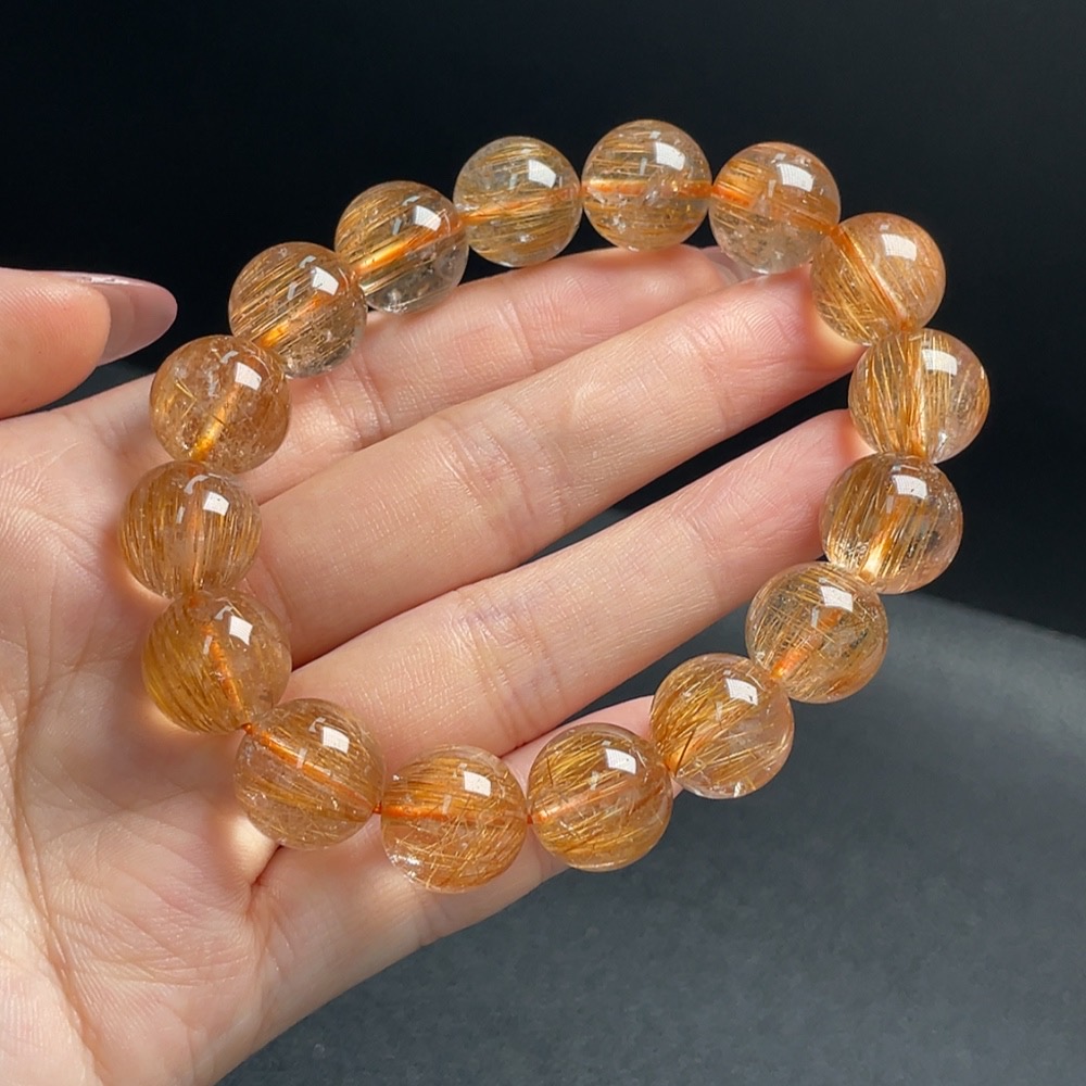 C28302664 Crystal Bracelet  Approx. 13.5mm  Total Weight Approx. 56.77g
