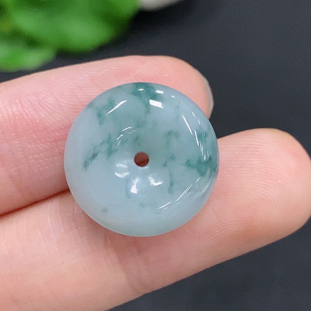 F30458720 JadeitePeace Buckle, total weight approx. 3.4g