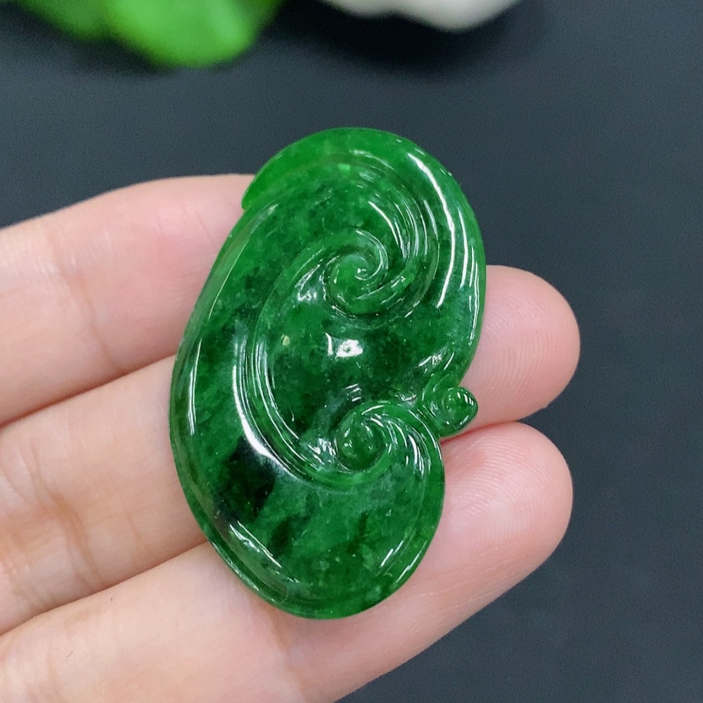F24812459 JadeiteRuyi Pendant, Total Weight Approx. 4.2g