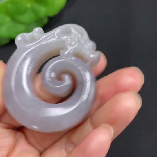 H29428624 Hetian Jade Pendant, Antique-style Piece, Total Weight Approx. 41.5g