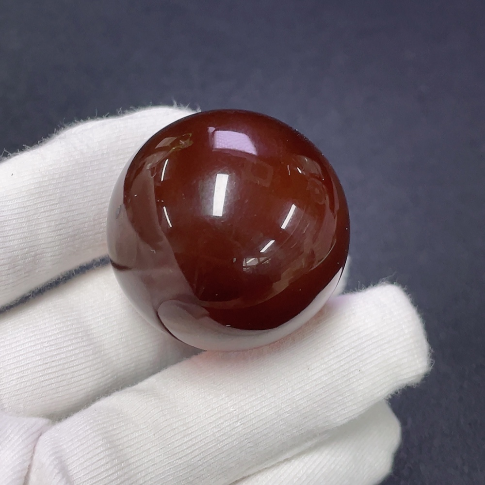 C30509001 Amber Beeswax Beads Total Weight Approx. 23.37g Size Approx. 35mm