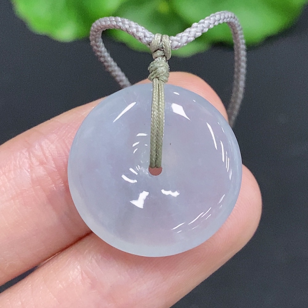 F30490315 Jadeite Safety Buckle Total Weight Including Rope Approx. 4.9g