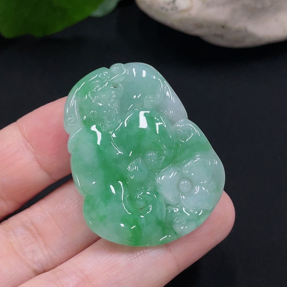 F31675451 JadeiteRuyi Pendant, Total Weight Approx. 12.5g