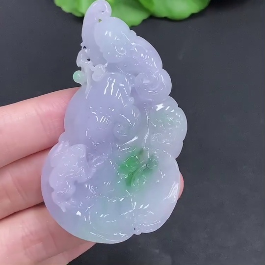 F31623929 Jadeite Ruyi Pendant Total Weight Approx. 33.7g