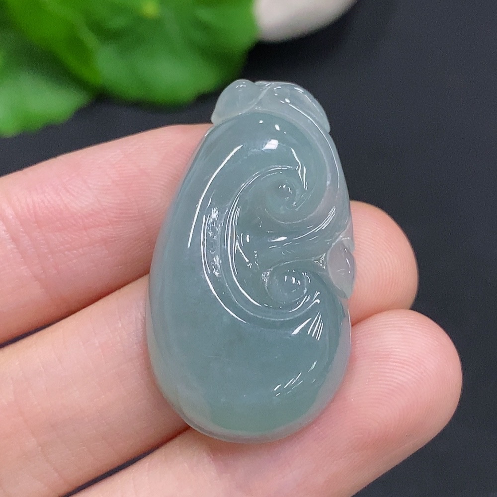 F32757208 JadeiteRuyi Pendant, Total Weight Approx. 8.8g