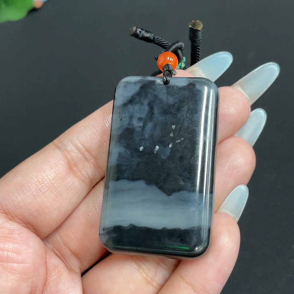 H31599337 Hetian Jade Pendant, Plain Pendant