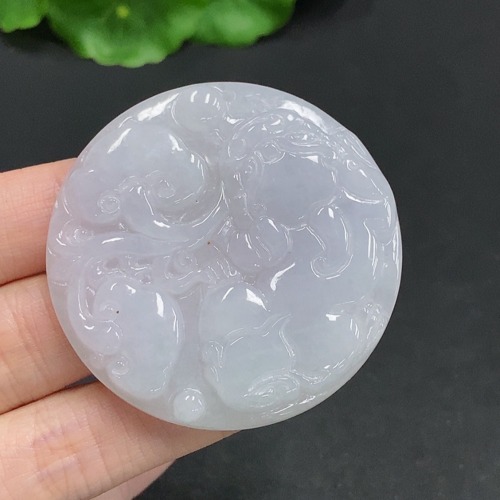 F35079400 Jadeite Pixiu Pendant Total Weight Approx. 31.1g
