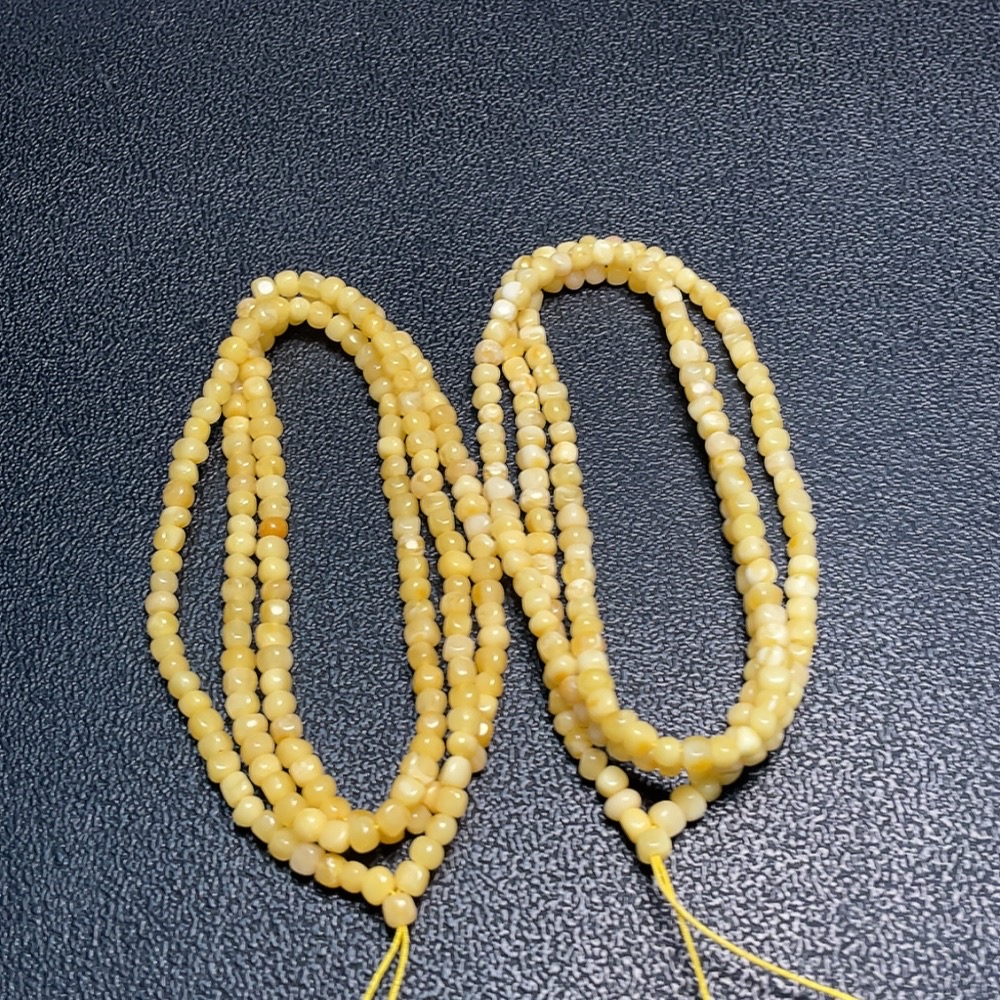 C34041702 Amber Beeswax Bead Strand, Total Weight Approx. 16.02g, Sell as a Lot