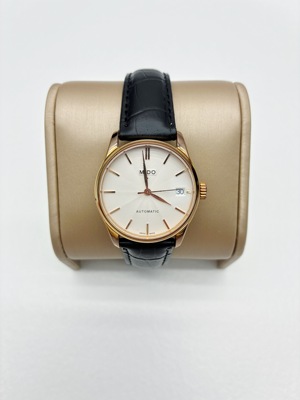 S43097457 8.5新 美度MIDO 布鲁纳 型号M024.207.36.031.00 后配表带 表径34.4mm 腕周16.5cm左右