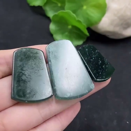 F35090051 Jadeite Plain Pendant Mounting Sell as a Lot