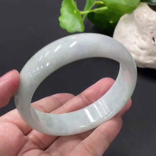 F34019663 Jadeite Round Bracelet Total Weight Approx. 72.6g Size 60