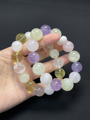 C46536170 水晶手串 货品总重约101.95g 一手走