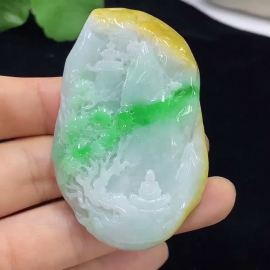 F31649814 JadeiteEnlightenment Pendant