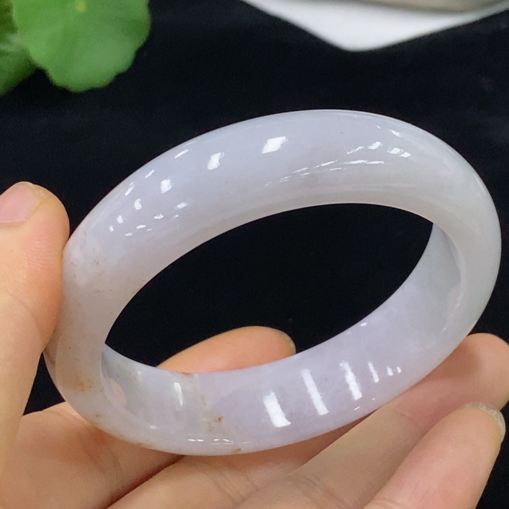 F33836060 Jadeite Round Bracelet Size 51.1 Total Weight Approx. 51.47g