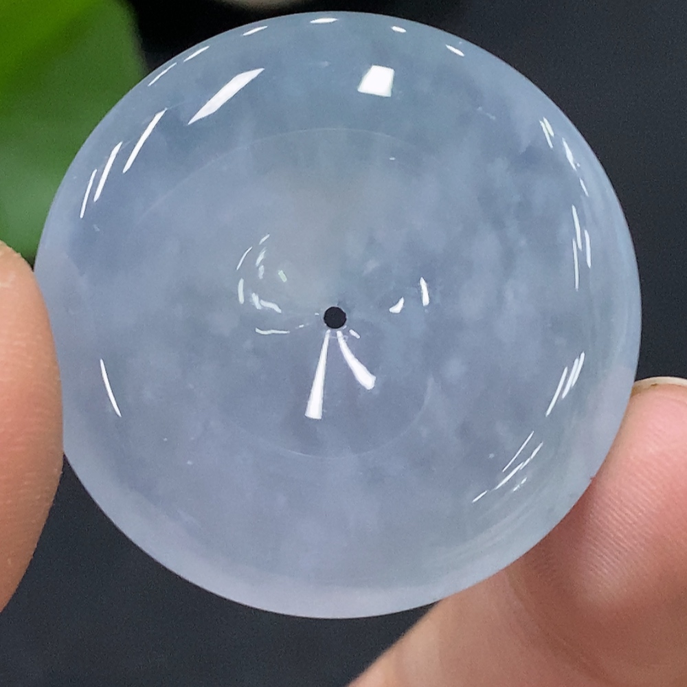 F28250535 JadeitePendant Total Weight Approx. 12.8g Peace Buckle