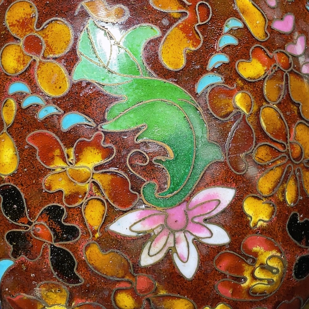 W31638640 Republic of China export copper wire cloisonné enamel cloisonné lampshade miscellaneous