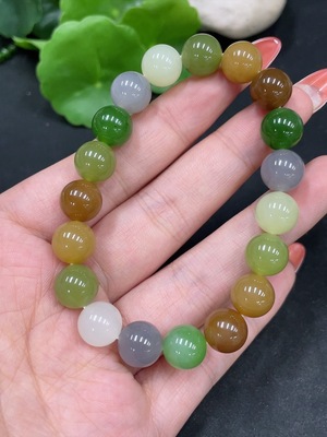 H35084501 Hetian Jade Bracelet, Approx. 9.7mm, Total Weight About 29g