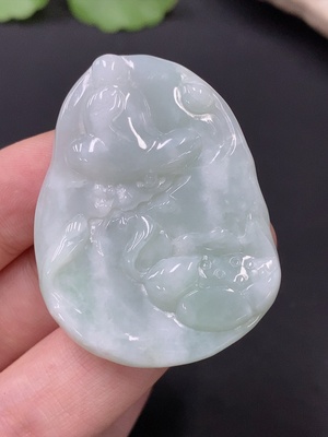 F27123499 JadeitePendant, Total Weight Approx. 14.73g