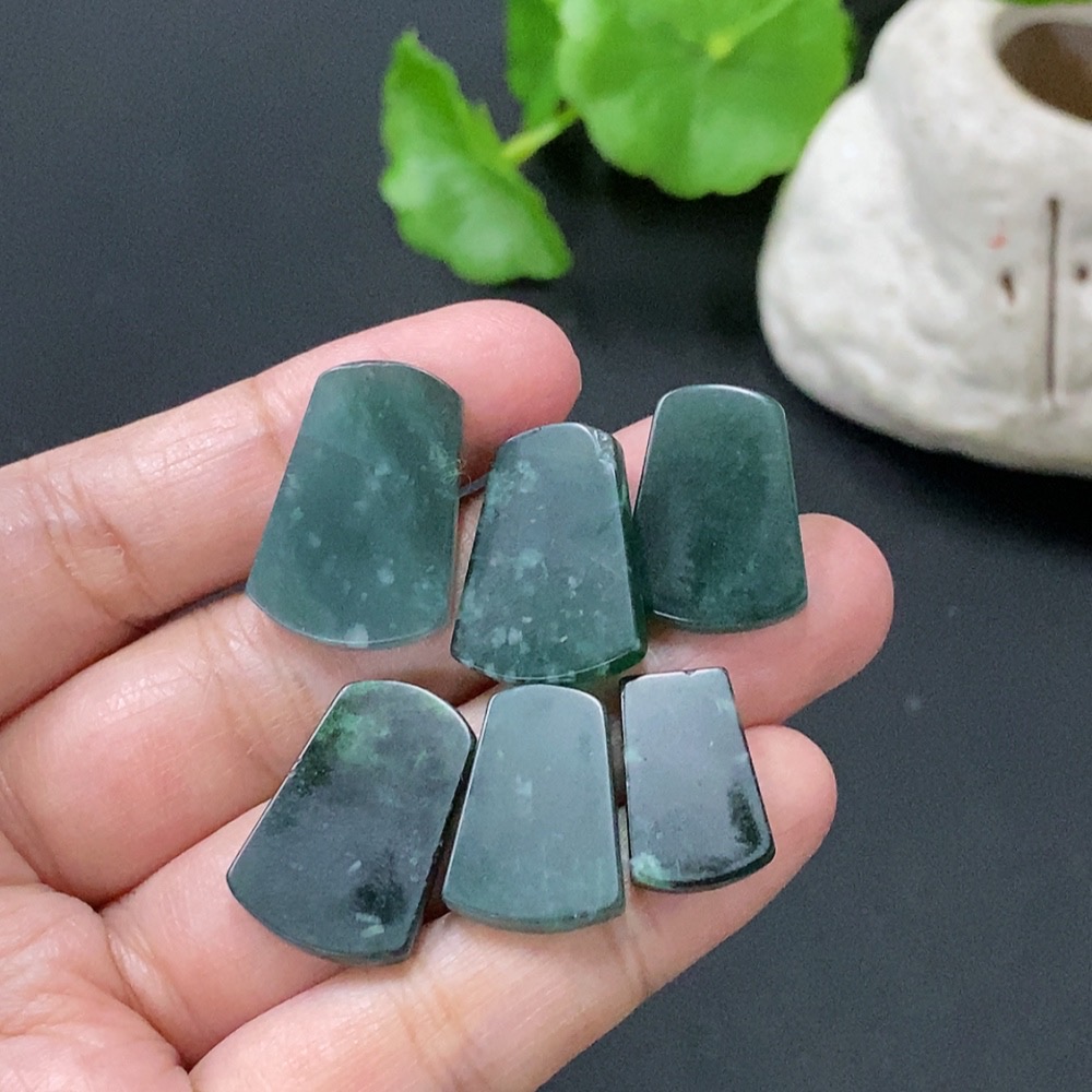 F35146111 Jadeite Rough Pendant Plain Pendant Sell as a Lot