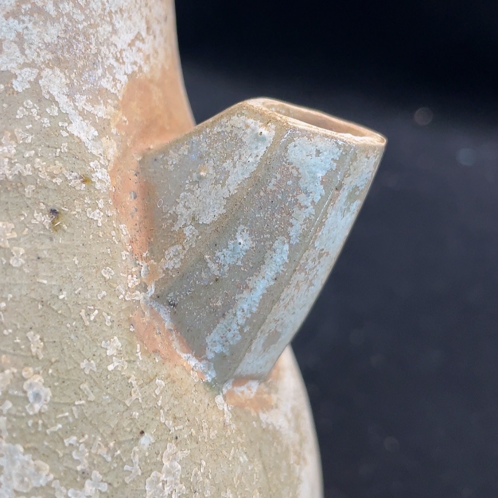 W28240107 Doubtful Ceramic Intact Changsha Kiln Inscription Spouted Pot (subject to the actual item)
