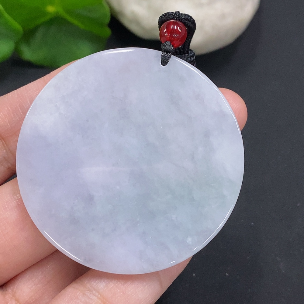 F35127314 Jadeite Tara Pendant Total Weight with Cord Approx. 23.8g (Beads Non-A)