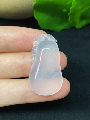 F45335458 翡翠福瓜挂件 总重约6.29g