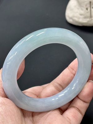 F27133713 Jadeite Round Bangle Size 54.9 Total Weight Approx. 79.49g