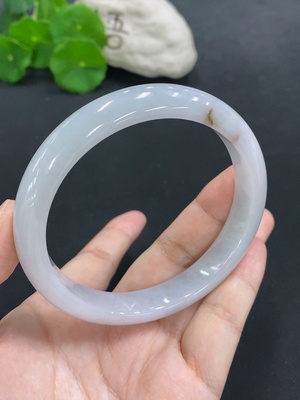 F31622227 Jadeite Round Bangle Size 66 Total Weight Approximately 63.2g