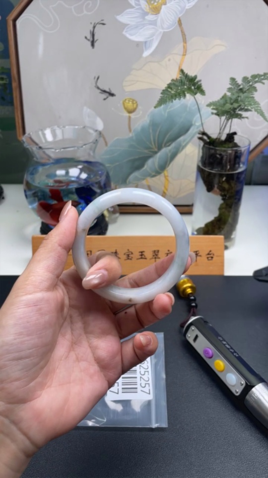 F31625257 Jadeite Regular Bangle, Total Weight Approx. 62g, Inner Diameter 57.5