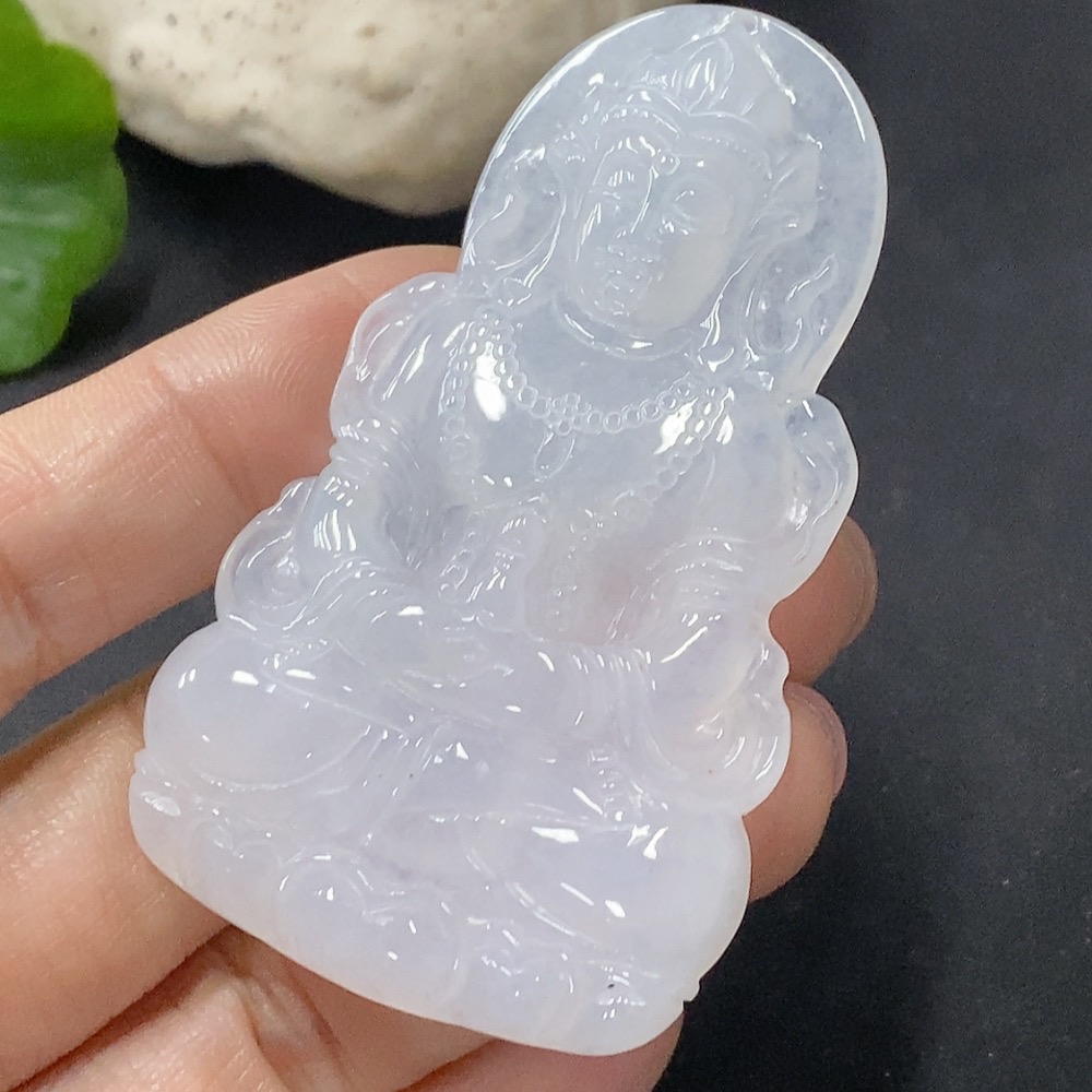 F35089706 Jadeite Pendant Tara Total Weight Approx. 18.98g