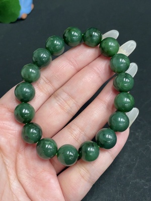 H28273457 Hetian Jade Bracelet, Approx. 11.5 mm, Total Weight Approx. 44.7g
