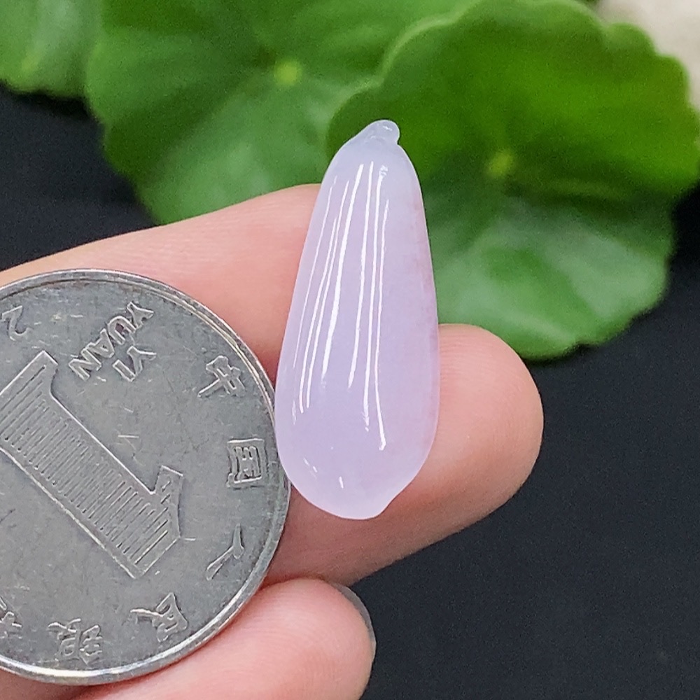 F33927126 Jadeite Inlaid Piece Total Weight Approx. 1.63g