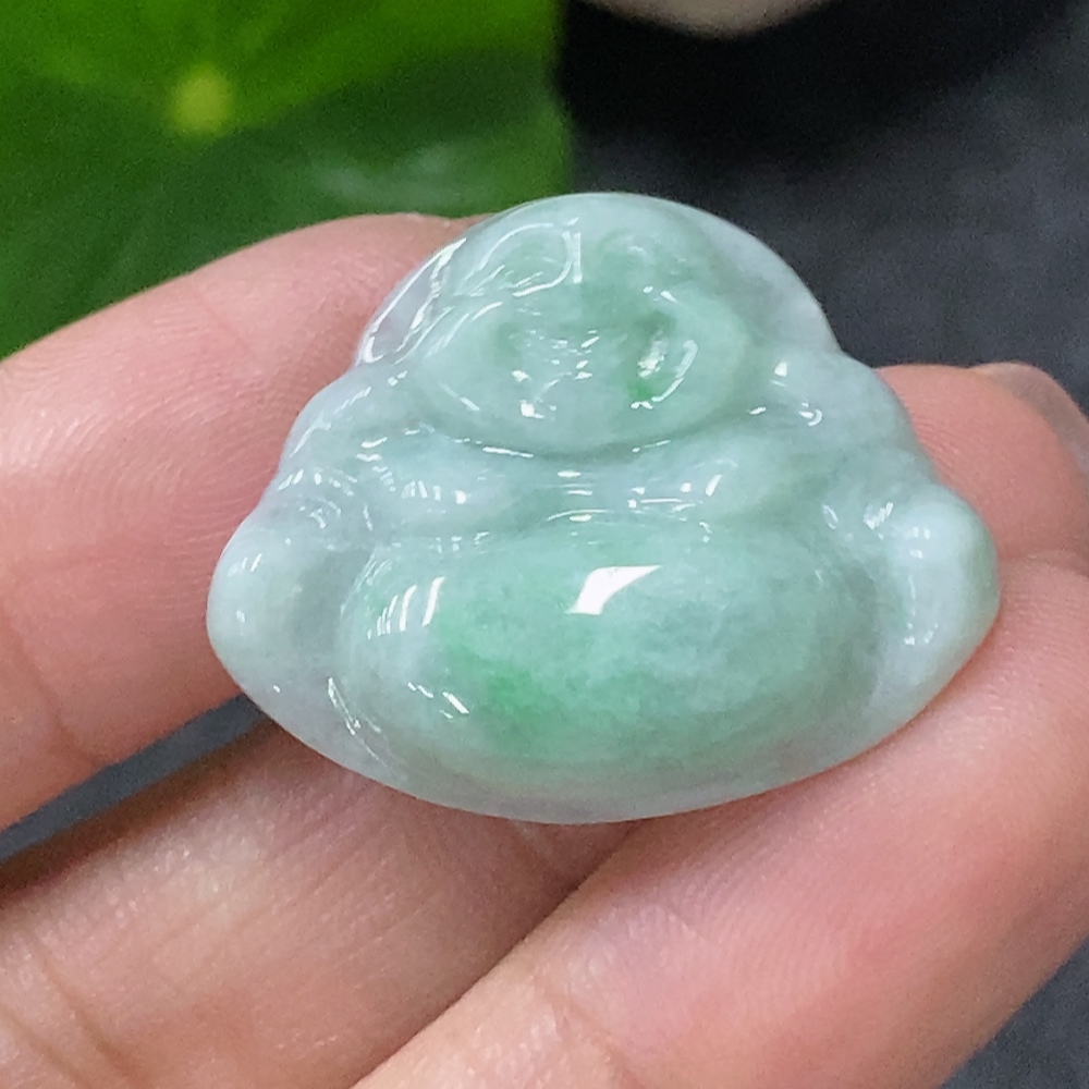 F34998312 Jadeite Pendant Buddha, total weight approximately 3.73g